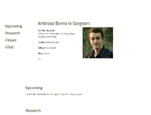 Tablet Screenshot of ambrosebs.com